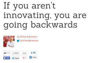 Quote from Richard Branson