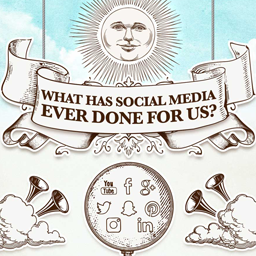 Lead generation through social. Keep your c-suite sweet.