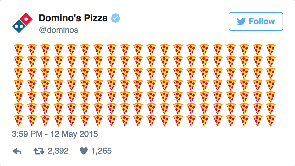 dominos-emoji-tweet
