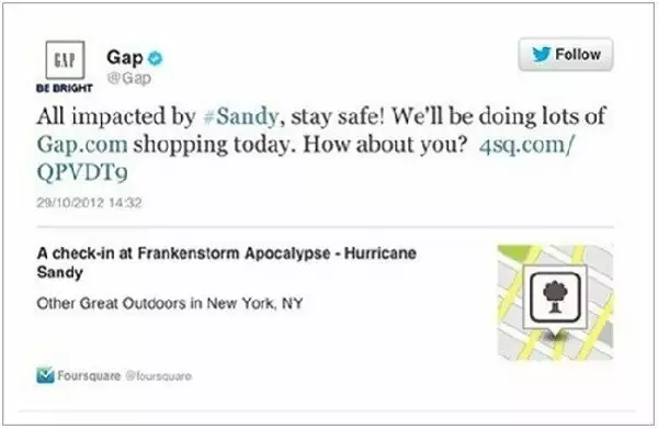 gap-newsjacking