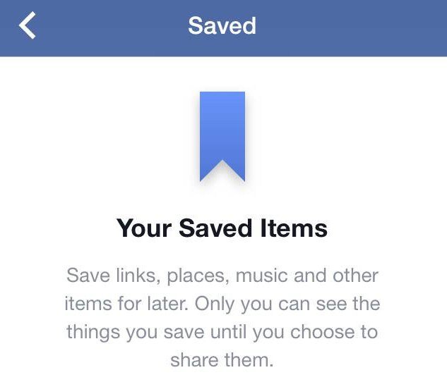 Facebook ups its feature offering with “save for later”