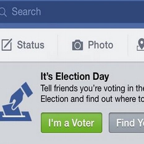 Facebook brings back the ‘I’m a voter’ button