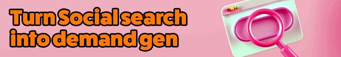 AI social search for fintech and financial services