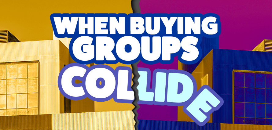 When buying groups collide